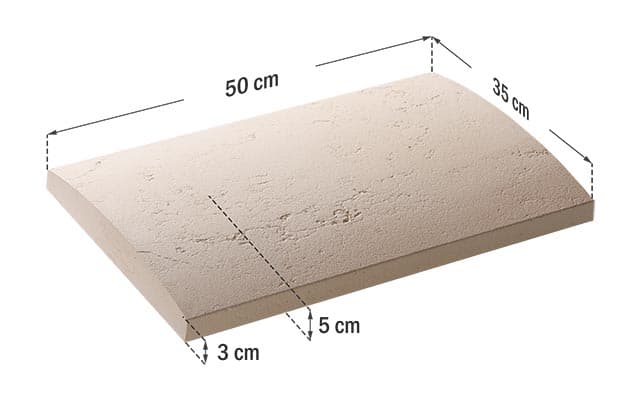 Capac interval Roma Royal 50x35x5 cm