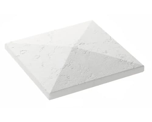 Capac stâlp de gard STAR STONE Roma 35x35 cm white