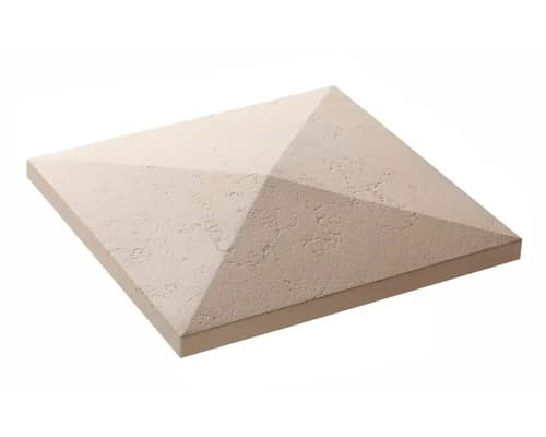 Capac stâlp de gard STAR STONE Roma 45x45x6 cm smoke