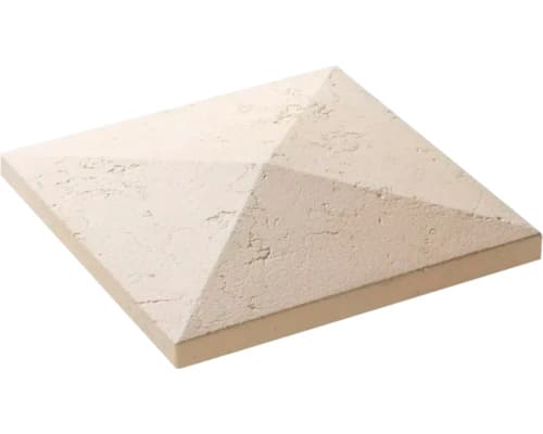 Capac stâlp gard STAR STONE Roma 40x40x6 cm smoke
