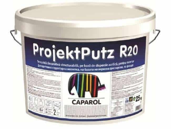 Tencuiala decorativa Caparol ProjektPutz R si K — imagine 2