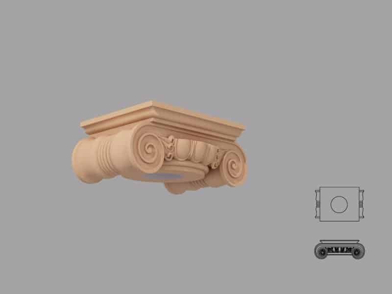 CAPITEL COLOANA  IONIC 250