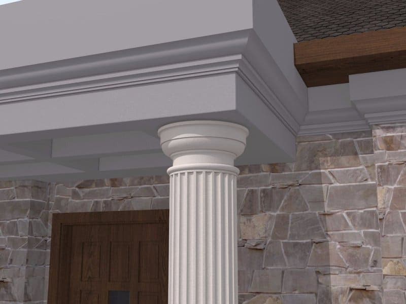 CAPITEL COLOANA TOSCANAP-2M — imagine 2