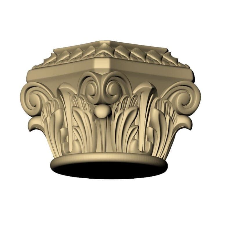 Capiteliu coloana decorativa #REZISTENT ADFC113 300X270X300 — imagine 2