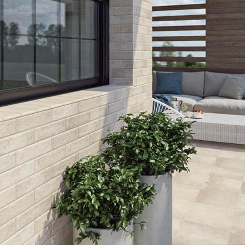 Caramida aparenta Scandiano Beige Elewacja 24.5X6.6cm — imagine 2