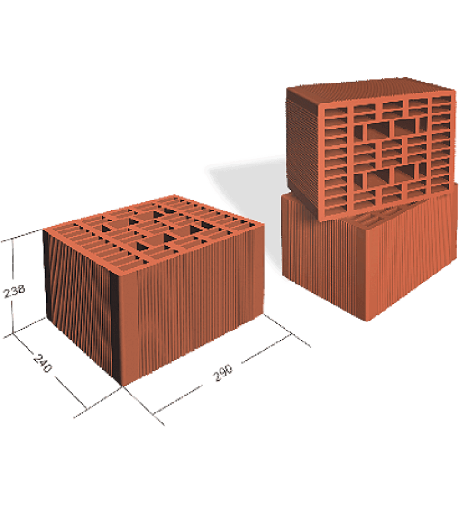 Caramida SOCERAM ECO LD 290×240x238mm — imagine 1