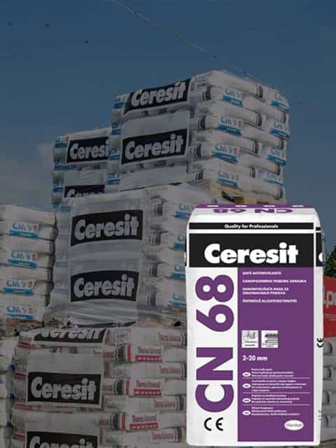 Sapa autonivelanta Ceresit CN68, 2-20mmTrafic casnic Sac 25kg