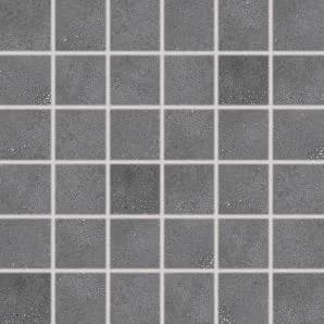 Mozaic portelanata negru, 30×30 cm, rectificat, Colectia BETONICO