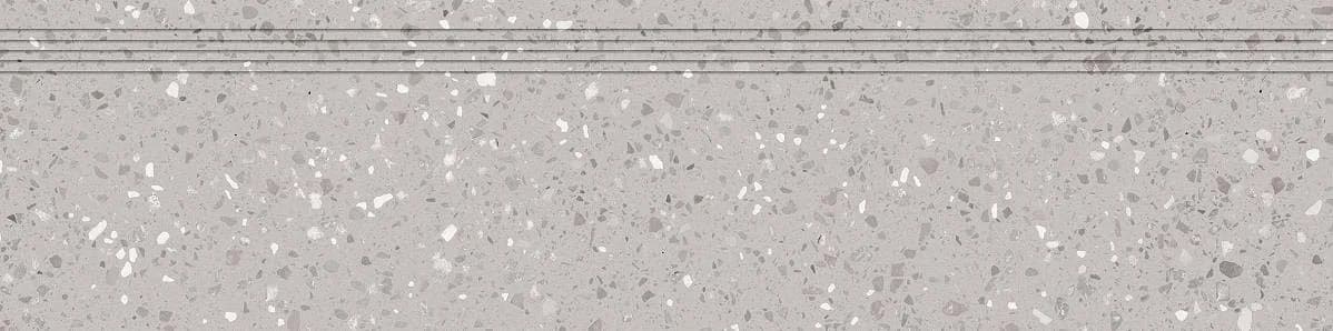 Treapta portelanata gri, 120×30 cm, rectificata, Colectie PORFIDO