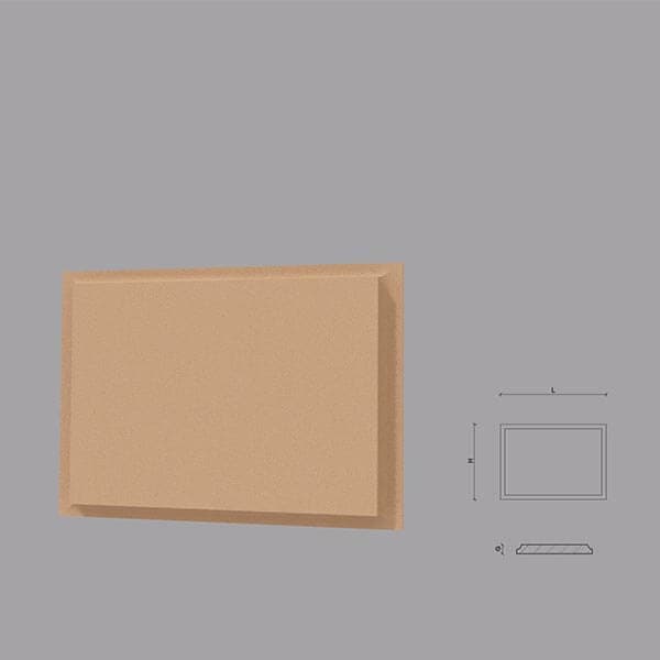 Coltar decorativ fatada FPCL2 250×350 mm