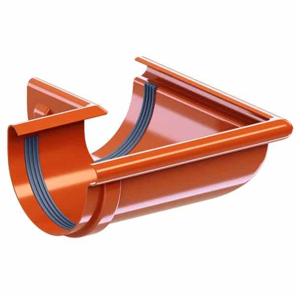 Coltar exterior 90º PVC 75 KROP BlachoTrapez
