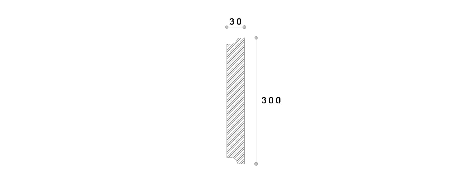 Coltar exterior #REZISTENT Adcl101 200X30X300 — imagine 2