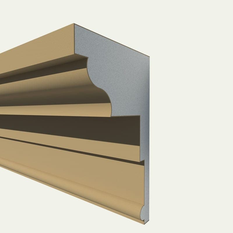 Cornisa decorativa exterior #REZISTENT Adc105 320X160X2000 — imagine 1
