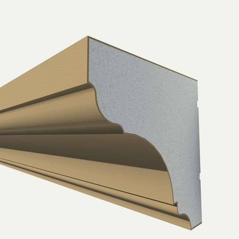 Cornisa decorativa exterior #REZISTENT Adc117 250X240X2000 — imagine 1