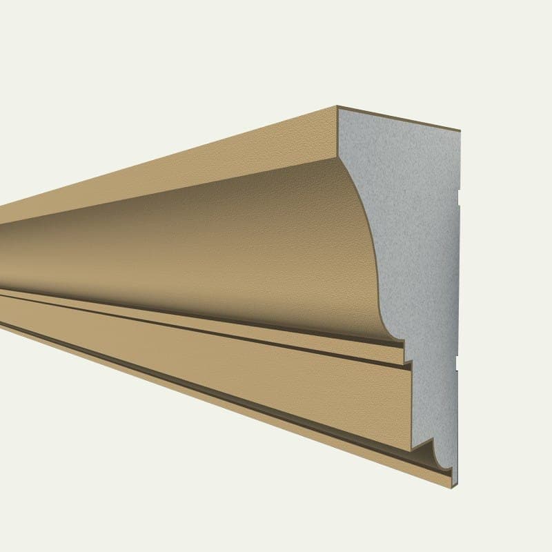 Cornisa decorativa exterior #REZISTENT Adc118 275X150X2000 — imagine 1