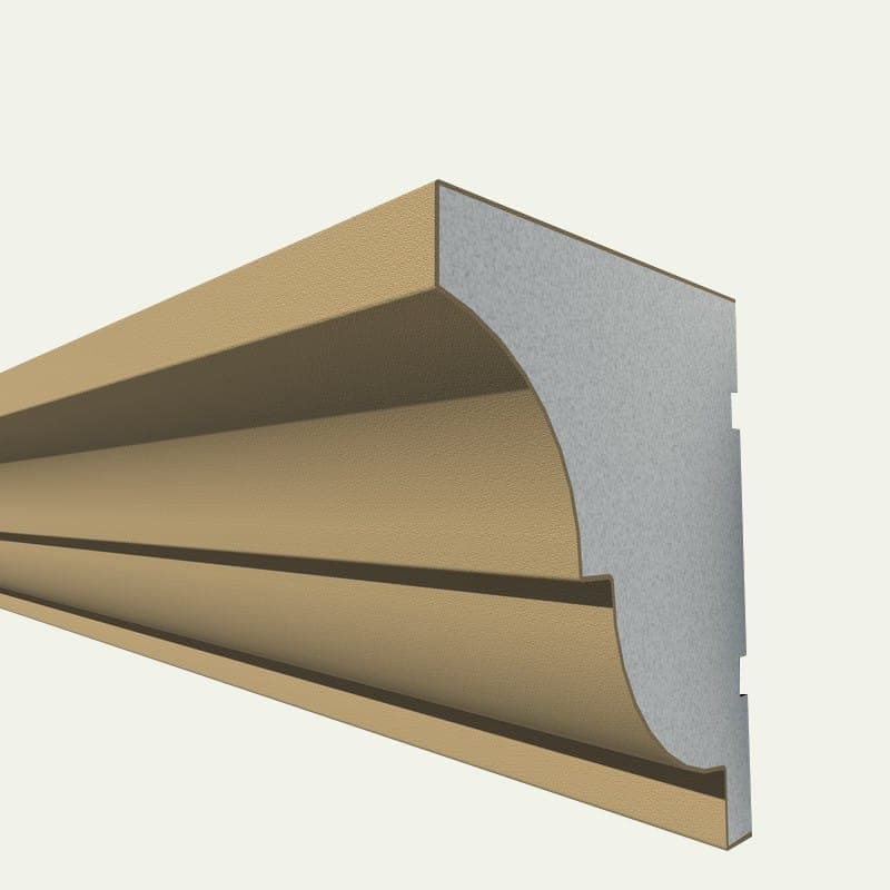 Cornisa decorativa exterior #REZISTENT Adc121 250X200X2000 — imagine 1