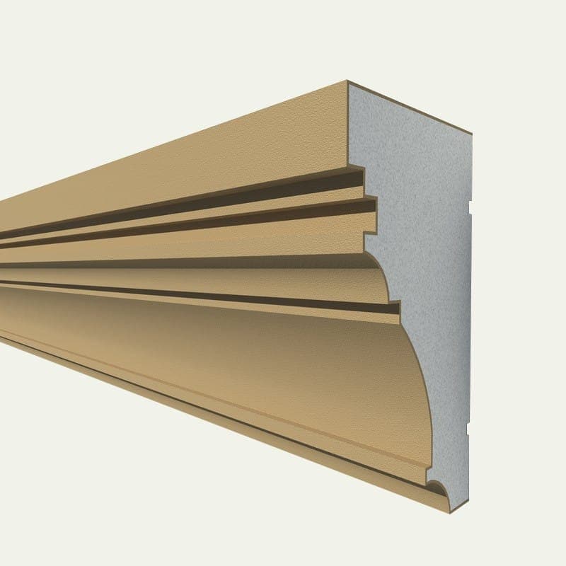 Cornisa decorativa exterior #REZISTENT Adc137 280X150X2000 — imagine 1