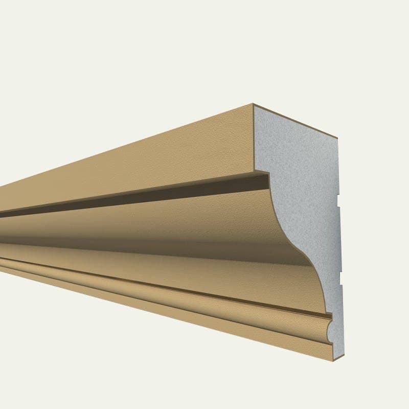 Cornisa decorativa exterior #REZISTENT Adc140 225X145X2000 — imagine 1