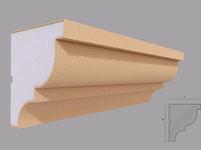 Cornisa decorative fatada fp 401