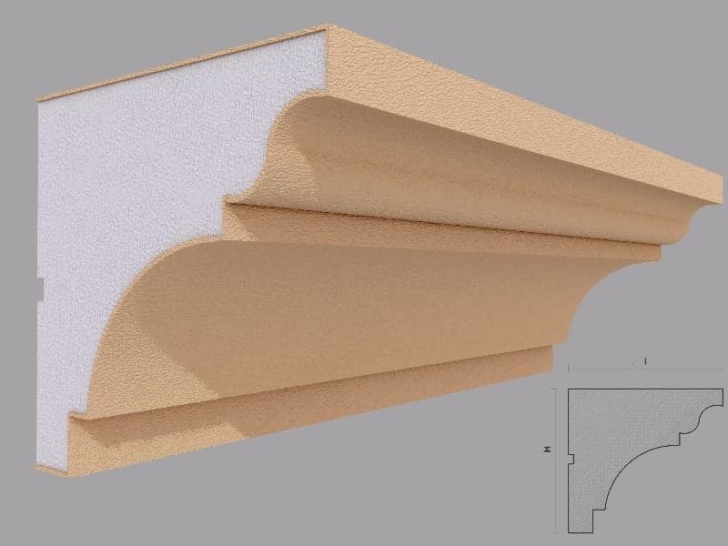 Cornisa decorative fatada fp 405