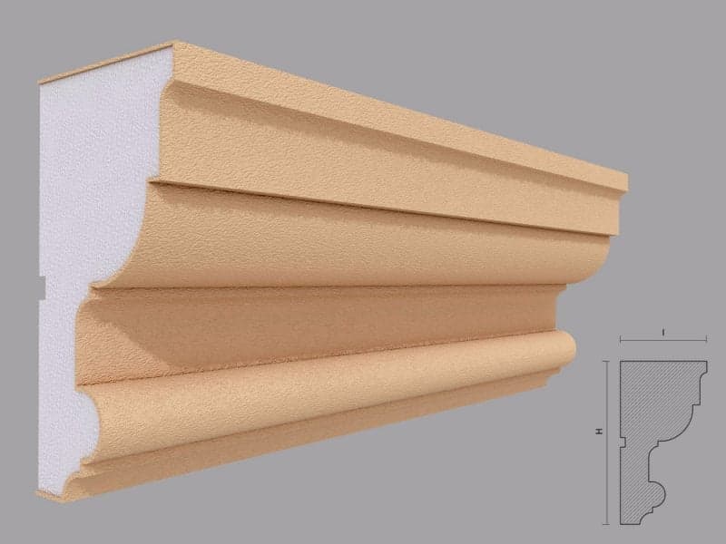 Cornisa decorative fatada fp 406