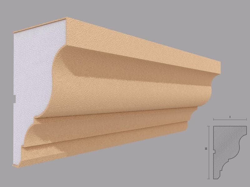 Cornisa decorative fatada fp 407
