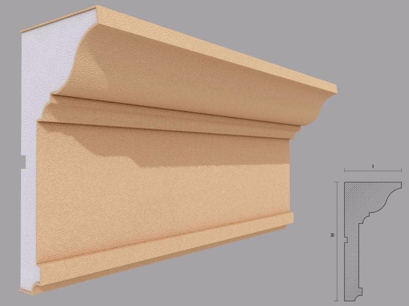 Cornisa decorative fatada fp 410