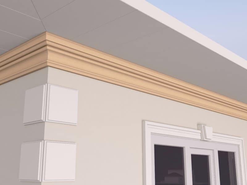 Cornisa decorative fatada fp 411 — imagine 2