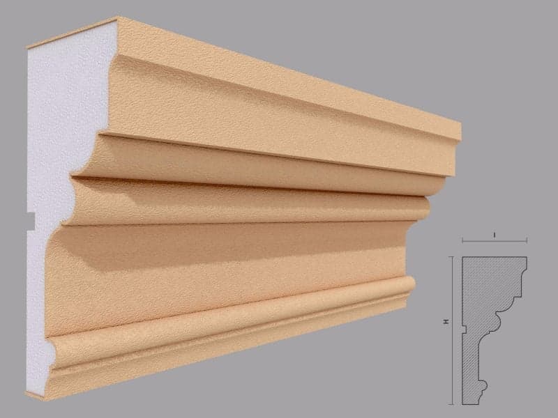 Cornisa decorative fatada fp 411