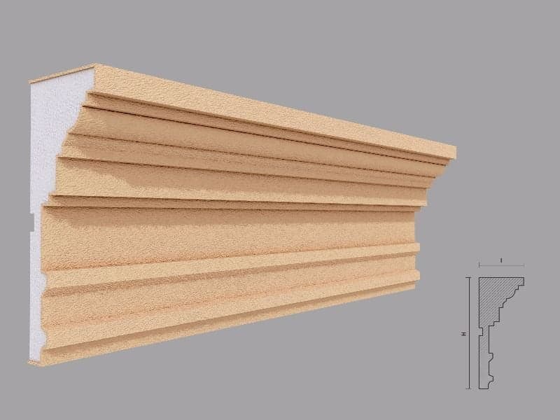 Cornisa decorative fatada fp 414