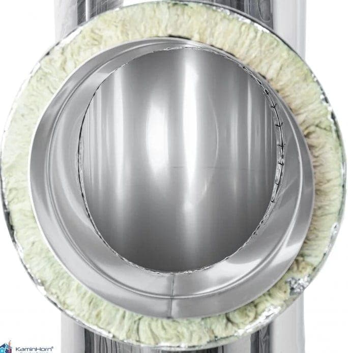 Cos de fum profesional Kaminhorn Primo, 6m, diametru 160 mm, 45° — imagine 3