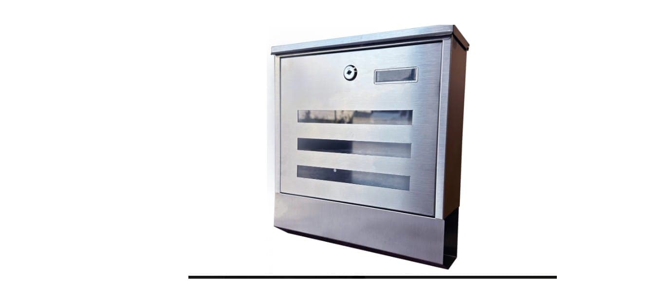 Cutie postala Inox #REZISTENT, Design Modern, Calitate Premium