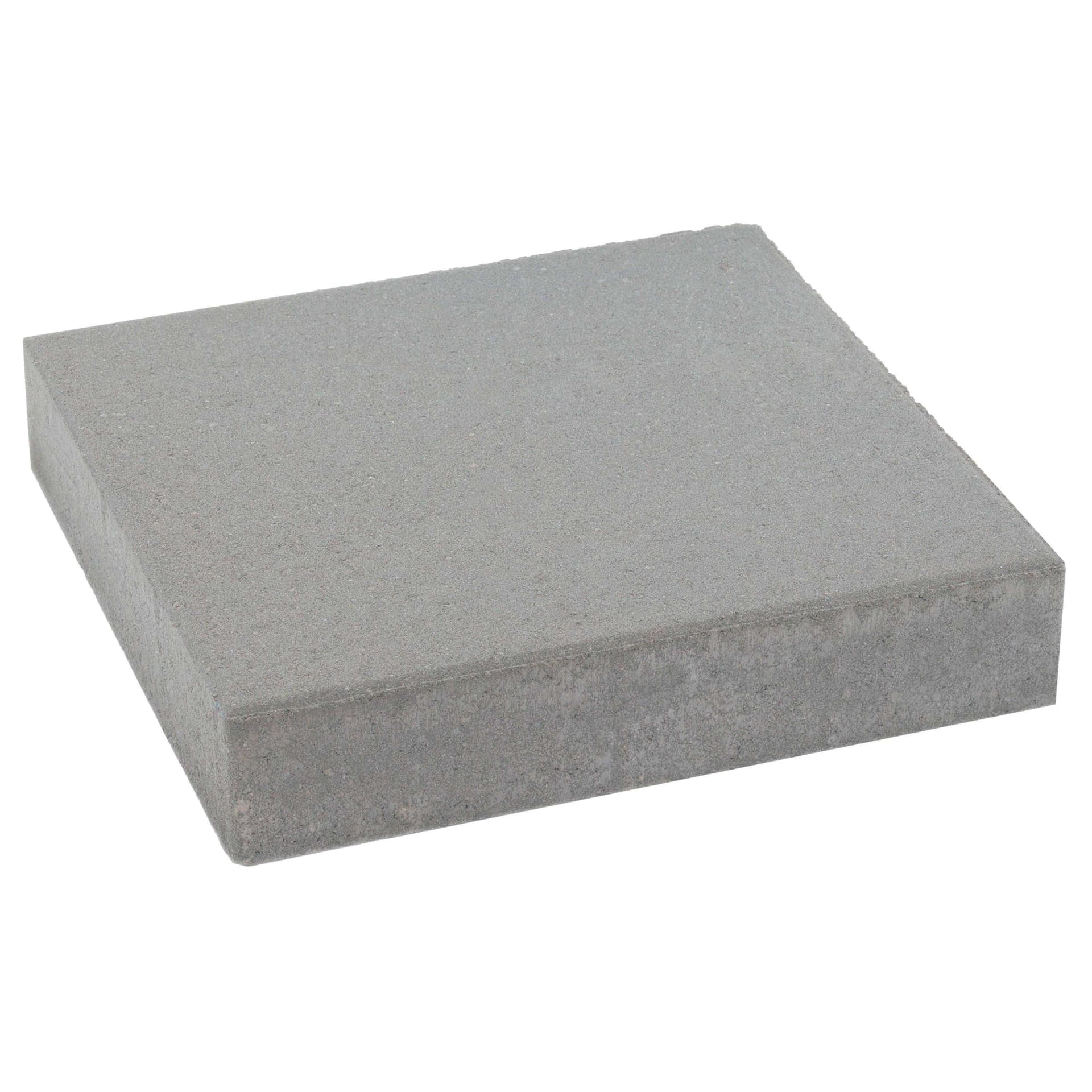 Dala beton rezidentiala Elpreco, Civic, patrata, gri, 400 x 400 x 50 mm