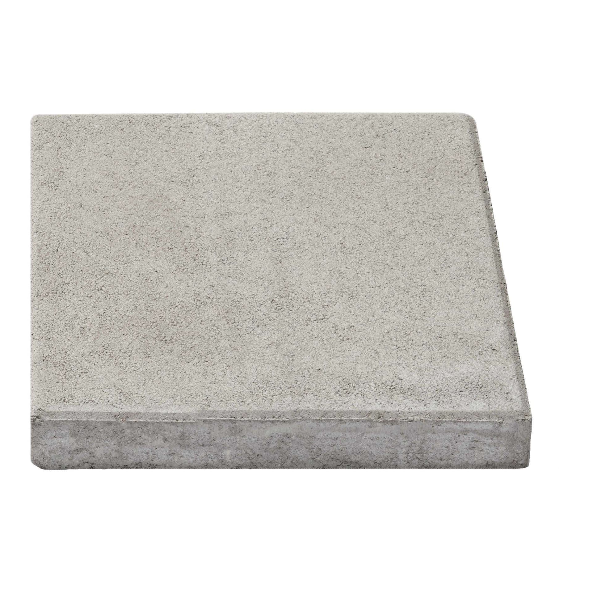 Dala beton rezidentiala Symmetrica, Amplio, patrata, gri, 400 x 400 x 60 mm