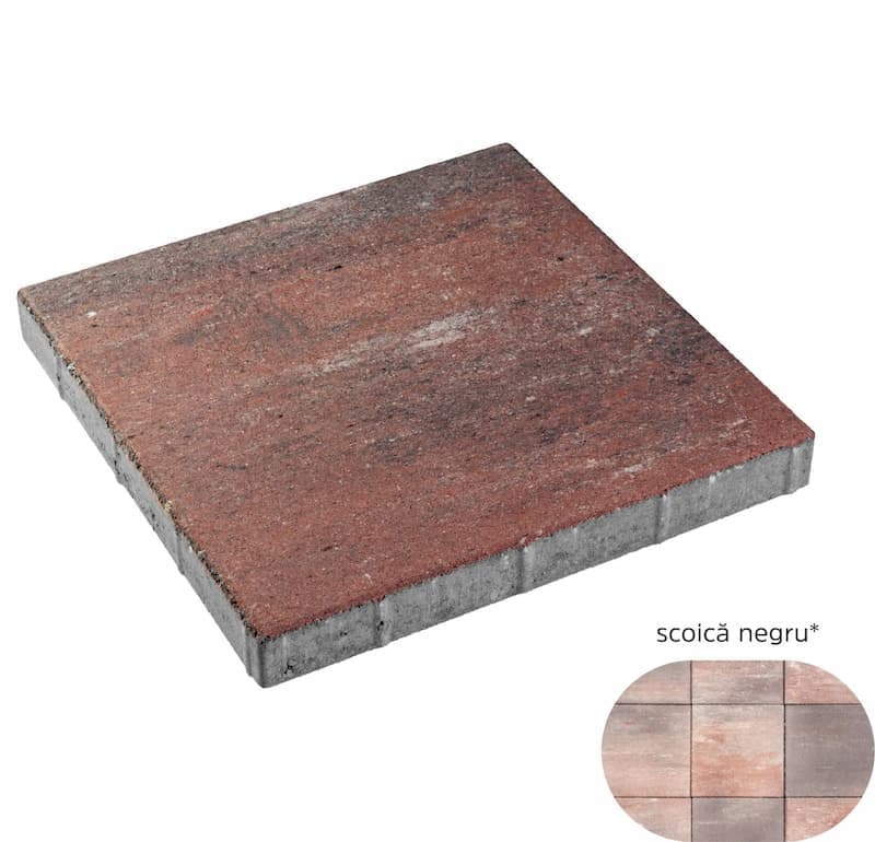 Dală WISE 60 mm scoică negru