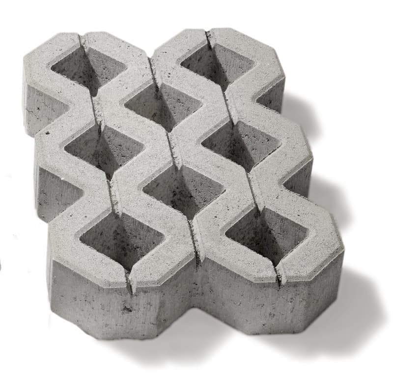 Dale Symmetrica Eco Natura gri, 10 cm