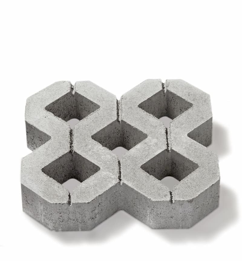 Dale Symmetrica Eco Natura gri, 8 cm