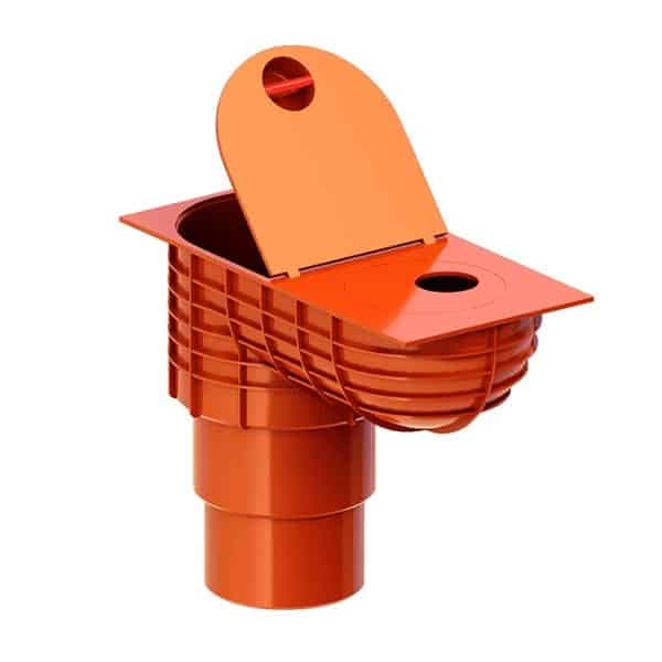 Decantor/Capac Universal PVC 63/90 KROP BlachoTrapez — imagine 1