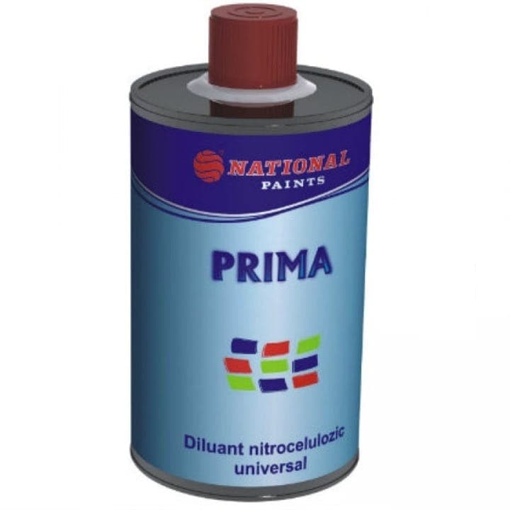Diluant nitrocelulozic universal Prima #REZISTENT, 1 L