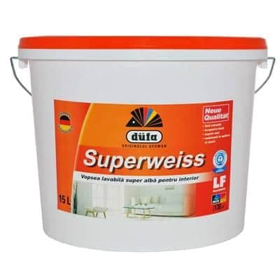 Düfa Superweiss 7,5 L vopsea lavabila alba