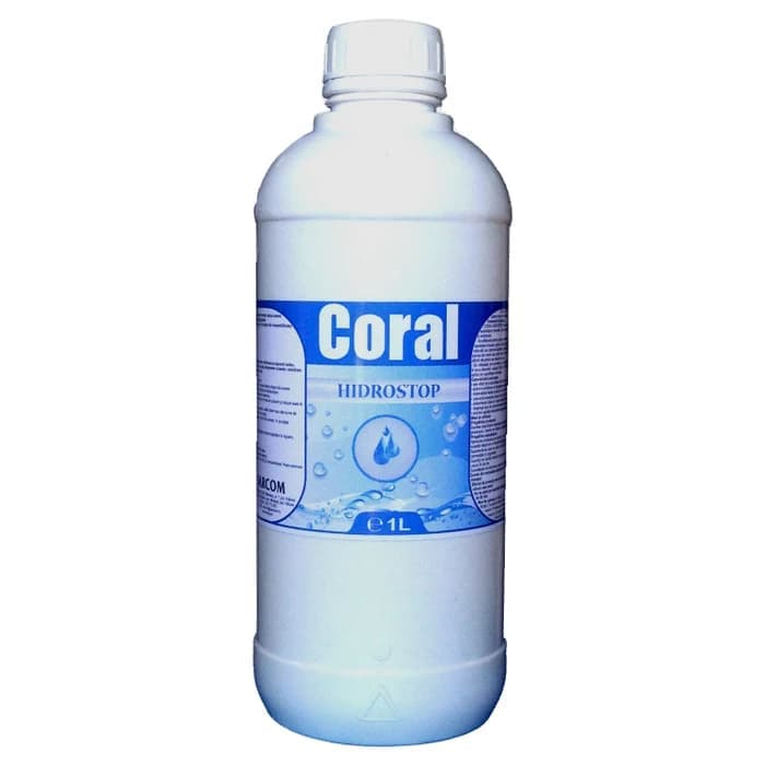 Emulsie pentru hidroizolatii Coral Hidrostop, 1 L