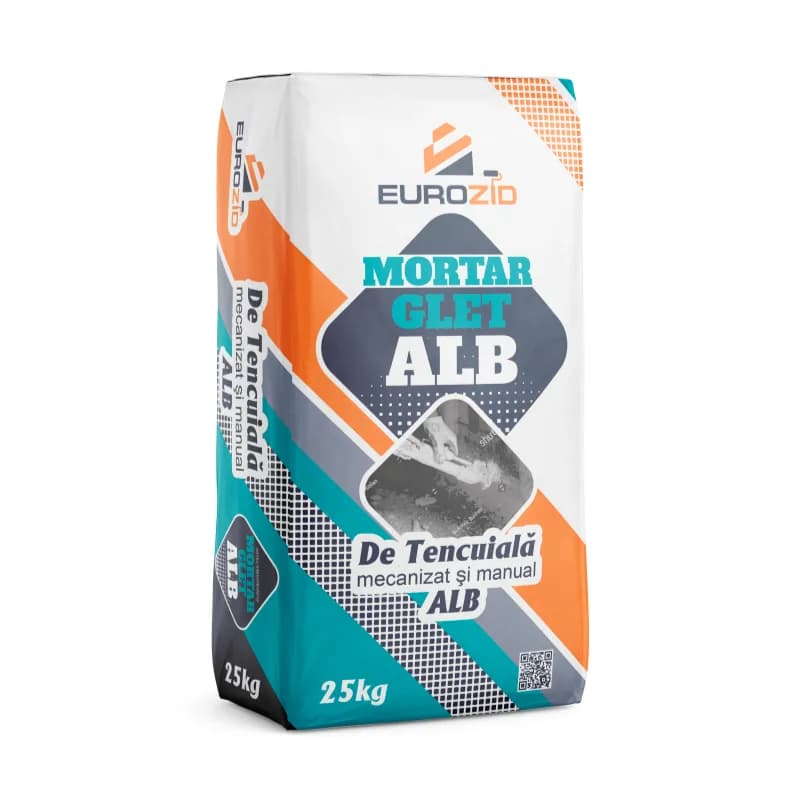 Mortar Alb Mecanizat