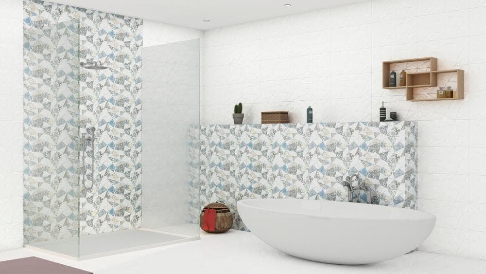 Faianta Angle Blue Decor Sugar, 30×60 cm — imagine 2