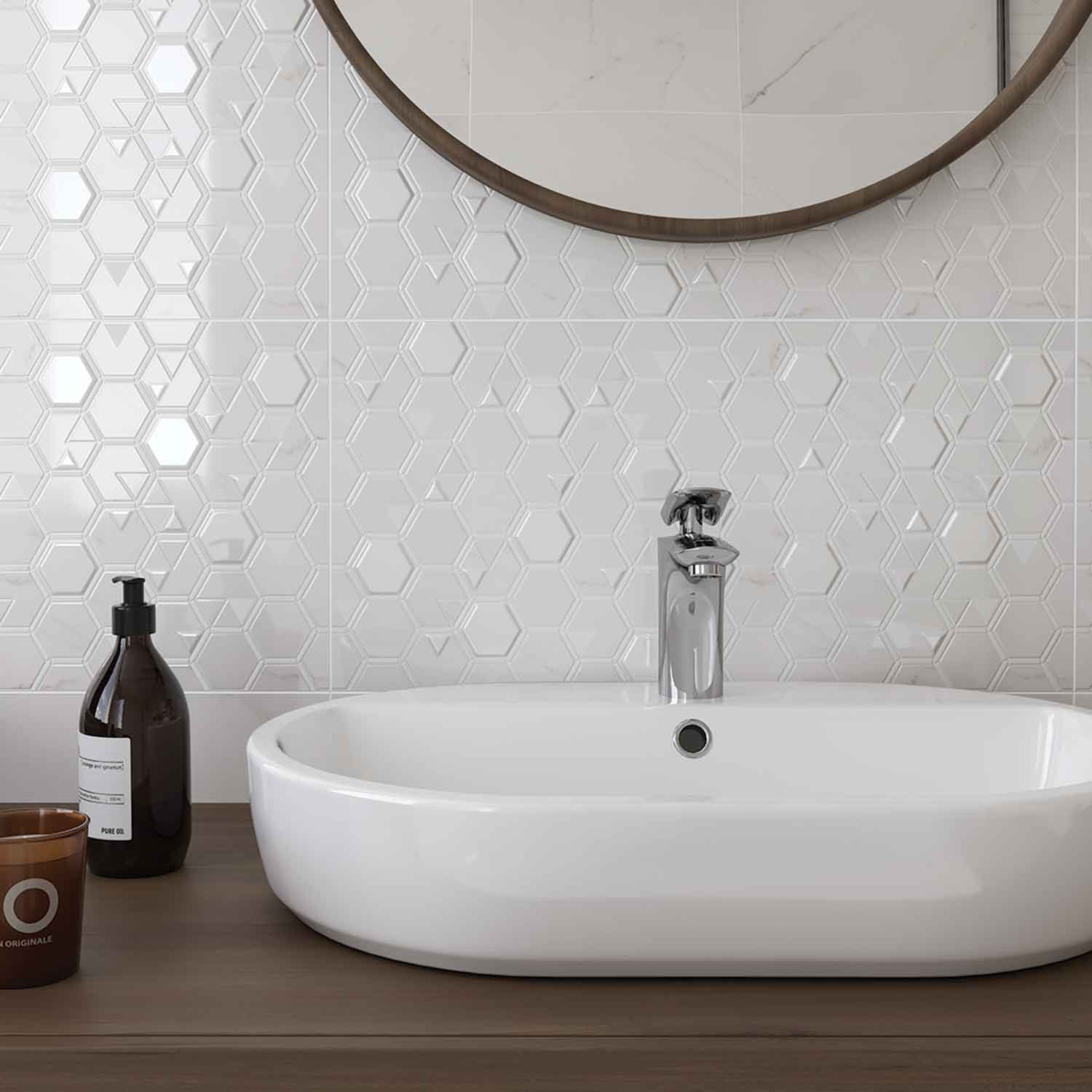 Faianta Calacatta Inserto, 29,7×60 cm — imagine 2