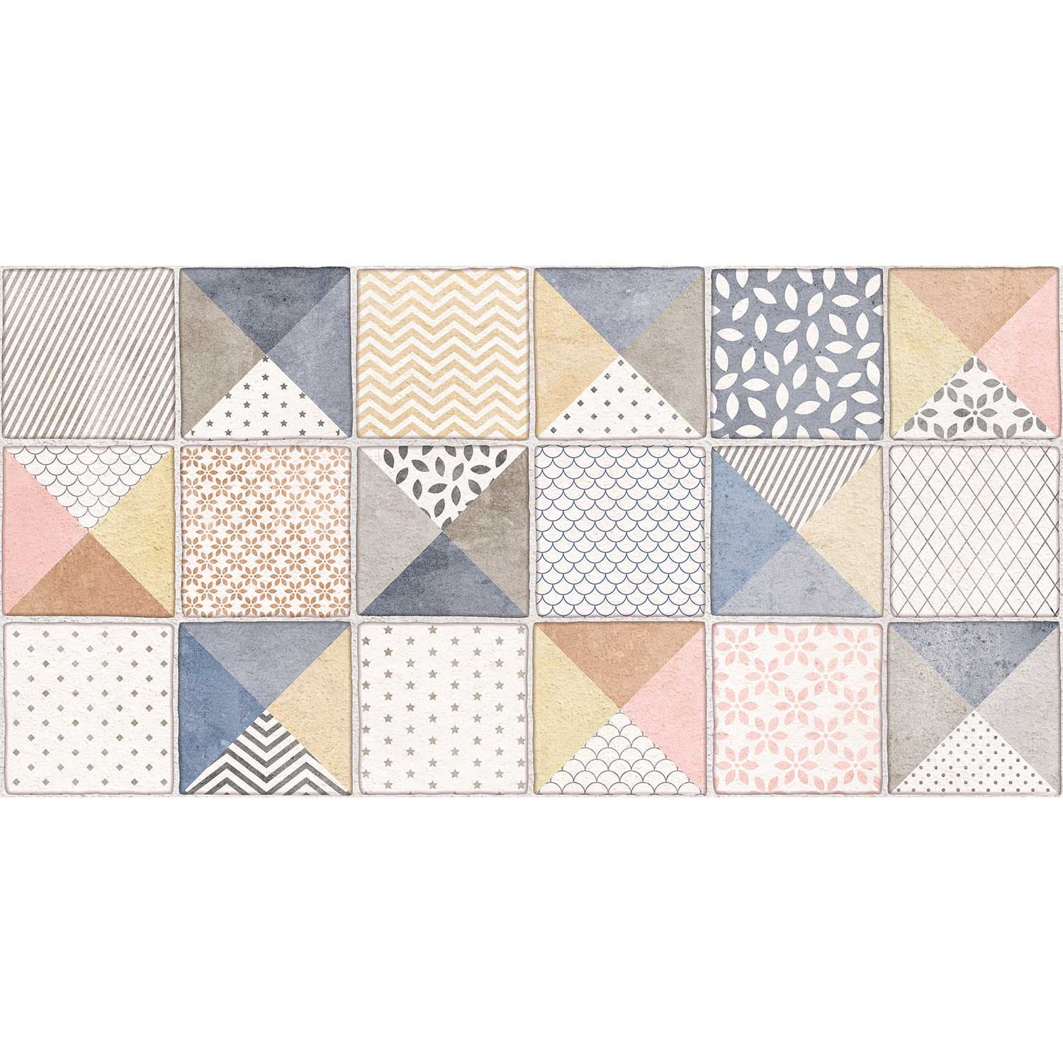 Faianta Casablanca Dotty Blue Mix, 30x60cm