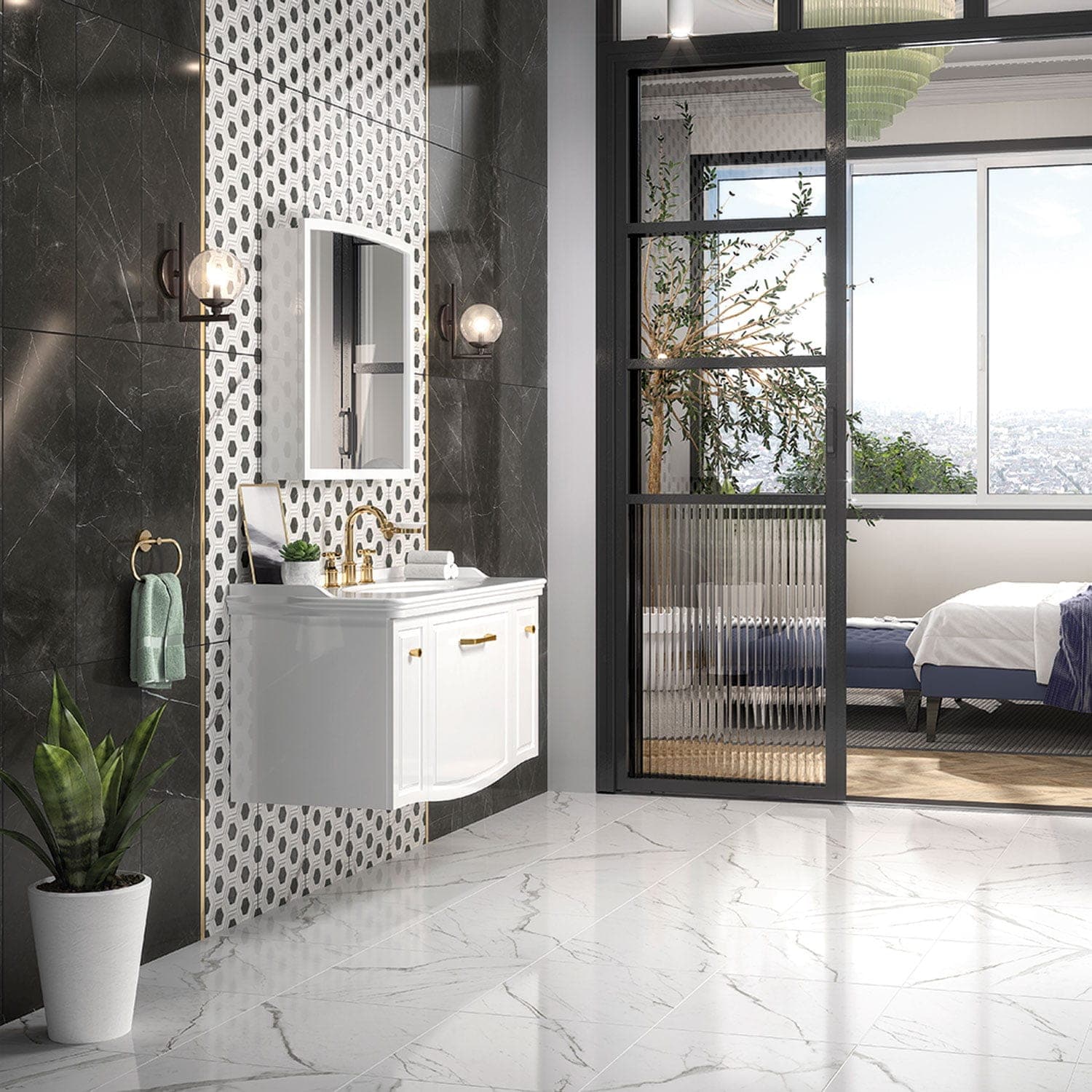 Faianta Decor Siempre Hexagon, 25×75 — imagine 2
