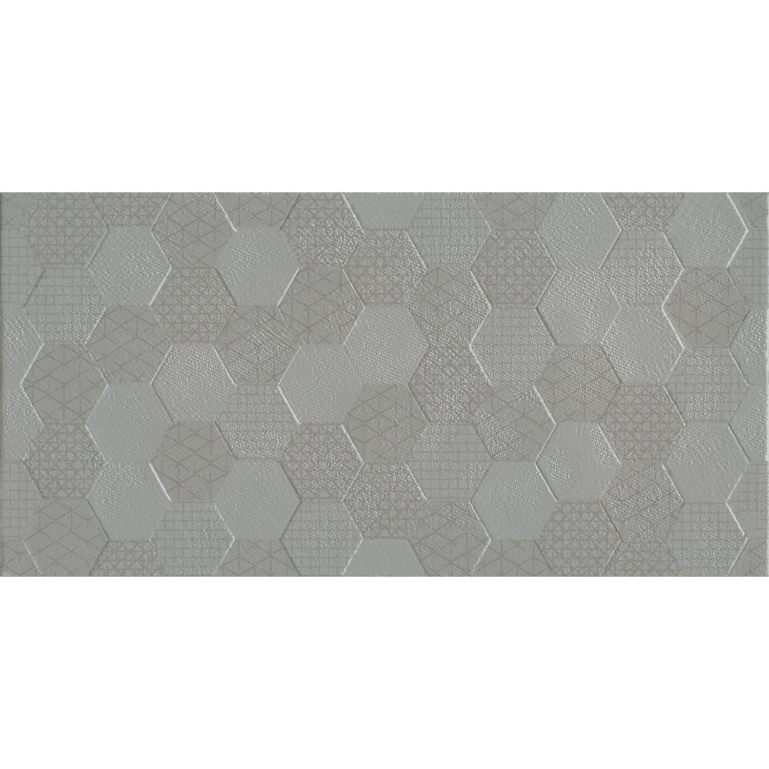 Faianta Grafen Hexagon Grey, 30×60 cm