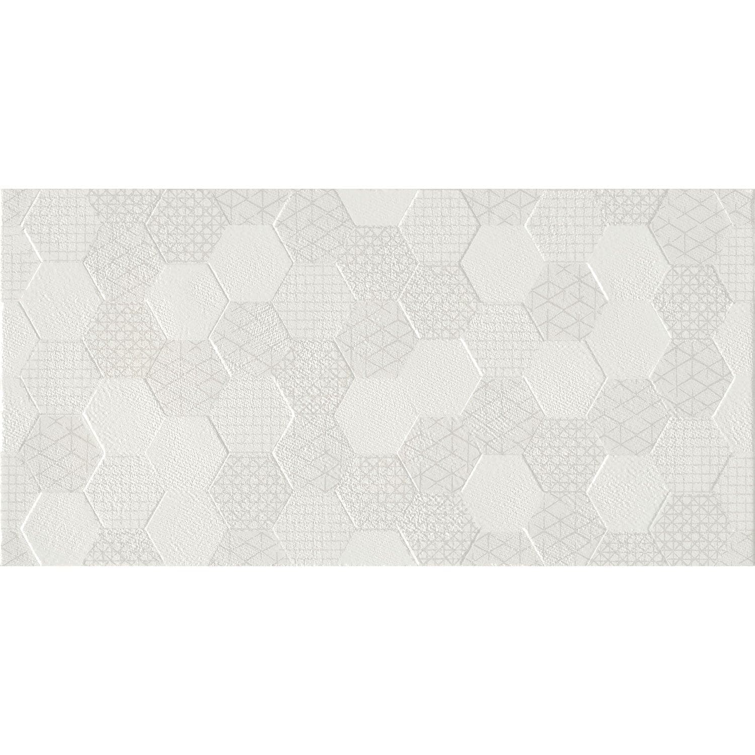 Faianta Grafen Hexagon White, 30×60 cm