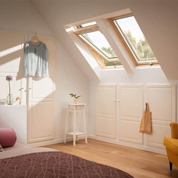 Fereastra de mansarda cu deschidere de sus GZL1051 Standard 55*78 — imagine 2