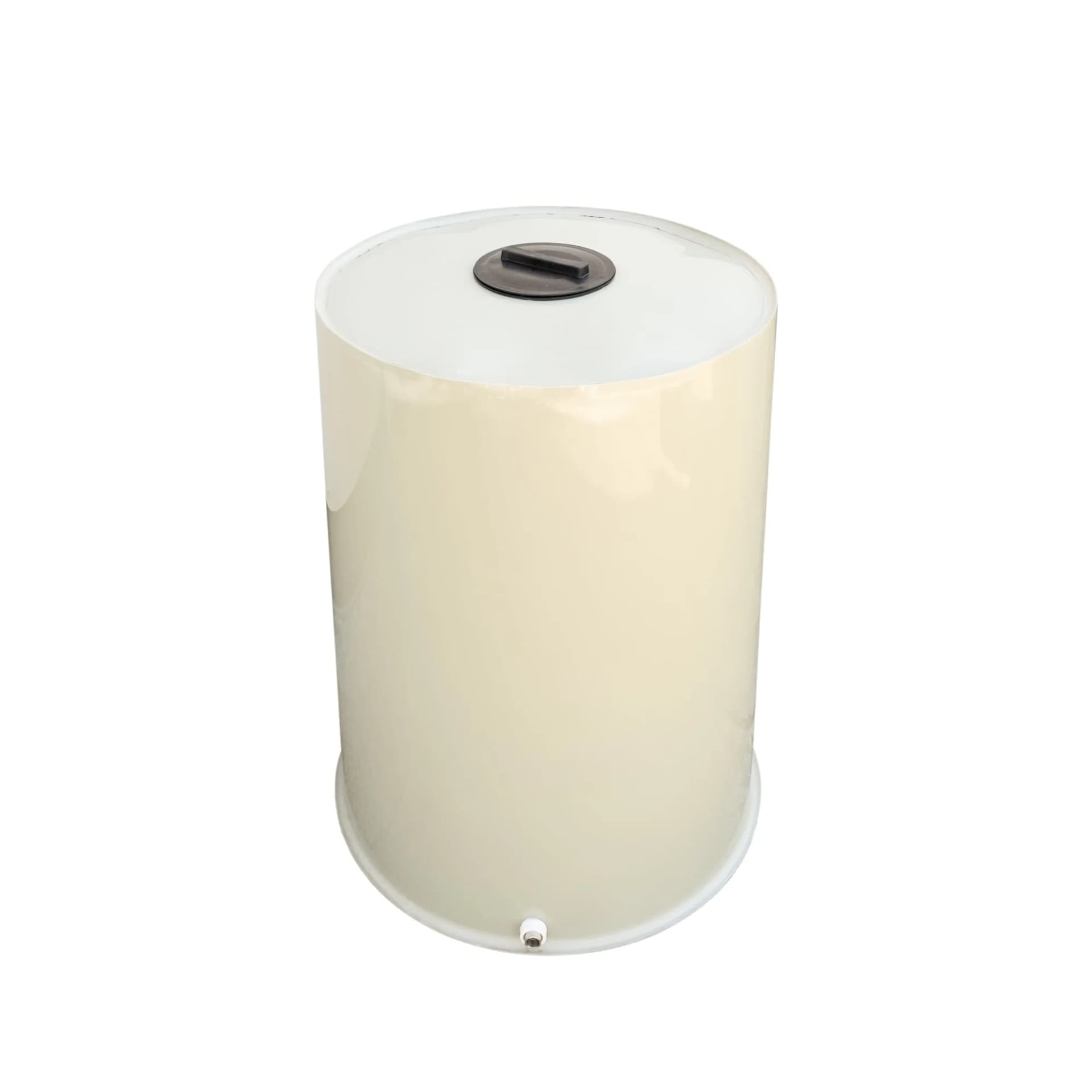 Rezervor cilindric suprateran pentru apă, cu capac, 1500 L